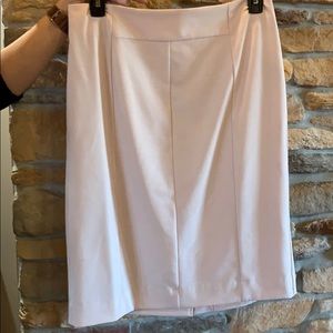 Long pink pencil skirt